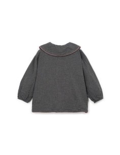  BLUSA CUELLO FLOR BORDADA ANTRACITA 2