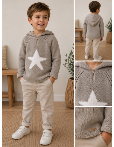 JERSEY CAPUCHA ESTRELLA TOPO