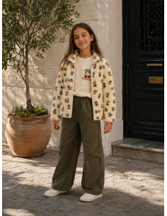 PANTALON PANA VERDE