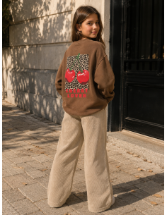 PANTALON PANA BEIGE