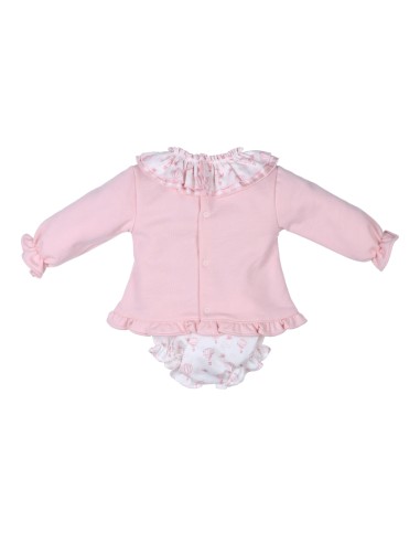 SUDADERA GLOBO ROSA+RANITA GLOBOS