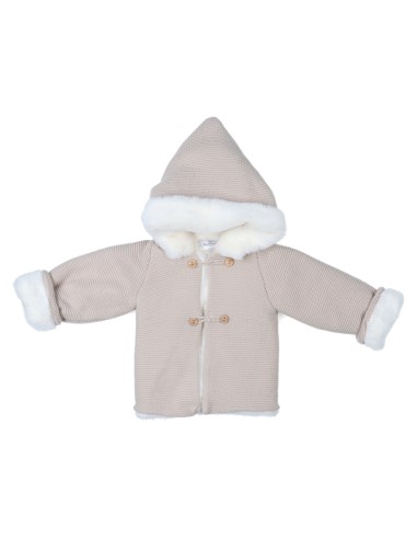 CHAQUETON CAMEL-PELO INTERIOR