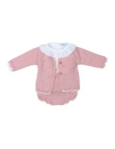 CONJ. BODOQUES ROSA RANITA+BLUSA+CHAQUETA