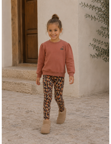 SUDADERA TERRACOTA CEREZAS
