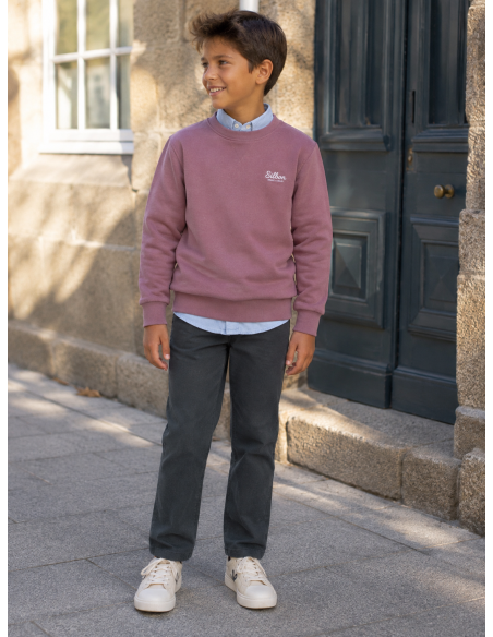 PANTALON CINCO BOLSILLOS VERDE OSCURO