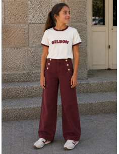 CAMISETA SILBON VARSITY CRUDO