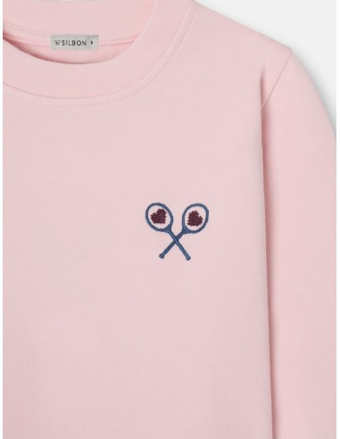 SUDADERA LUCKY LOVE ROSA