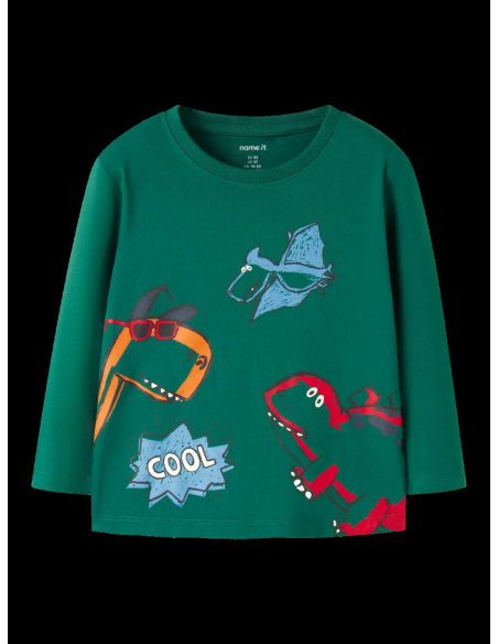 CAMISETA VERDE DINOS