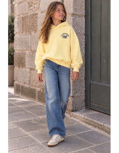 SUDADERA AMARILLA PARIS