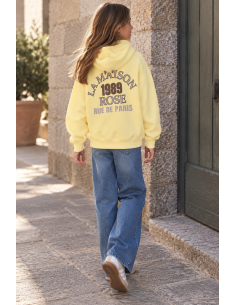 SUDADERA AMARILLA PARIS 2