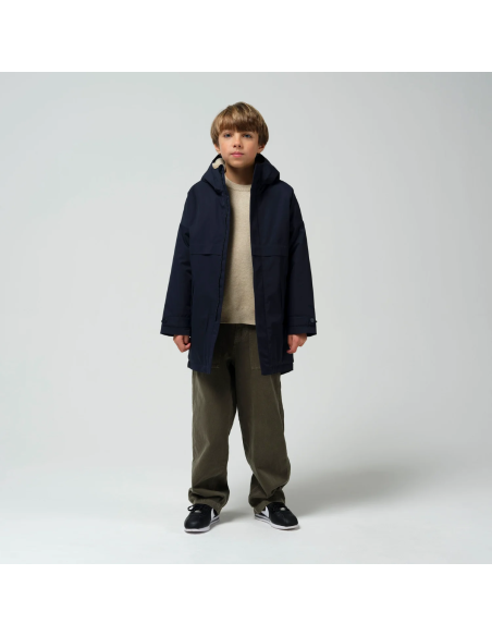 PARKA LARGO MEDIO MARINO WATERPROOF
