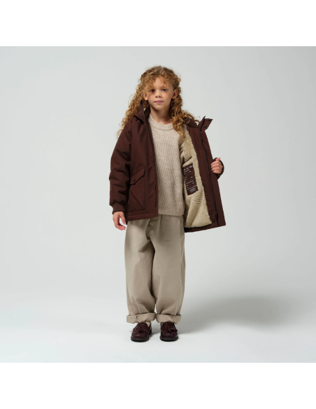 CHAQUETON MARRON WATERPROOF UNISEX