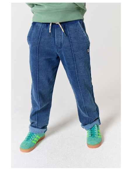 JOGGER AZUL DESGASTADO 