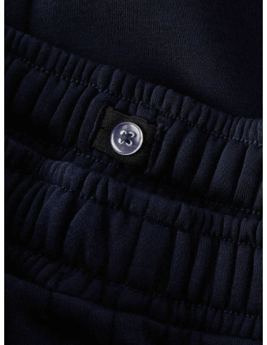 JOGGER STUDIO MARINO CON PUÑO