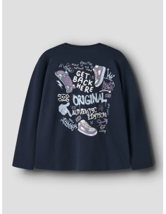 CAMISETA AZUL NAVY CALAVERA  2