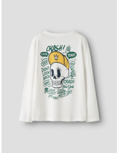 CAMISETA BLANCA CALAVERA 2
