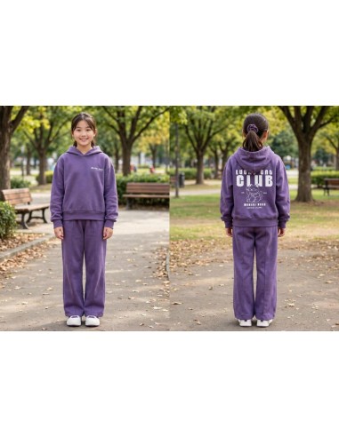 SUDADERA MANEKI MORADA CAPUCHA