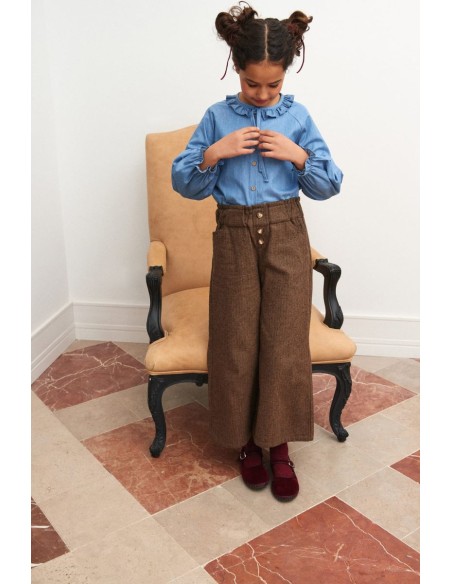 PANTALON ESPIGUILLA ANTRACITA