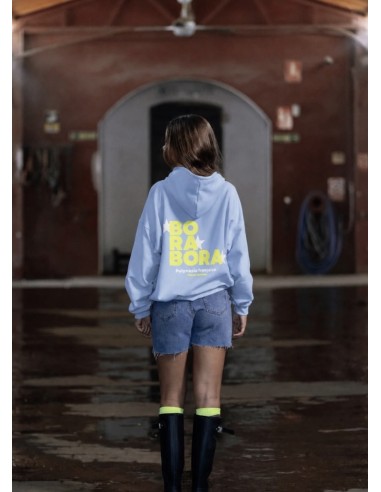 SUDADERA HOODIE BORA BORA HIELO