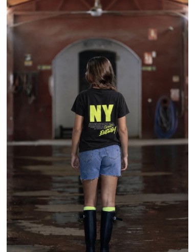 CAMISETA NEW YORK NEGRA
