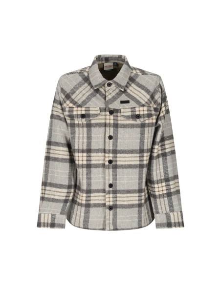 SOBRECAMISA TONOS GRISES/CAMEL 