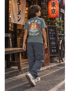 CAMISETA VERDE RAMEN 2