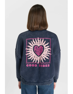 SUDADERA AZUL DESGASTADA 