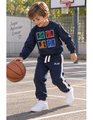 JOGGER CON BANDA LATERAL PLAY