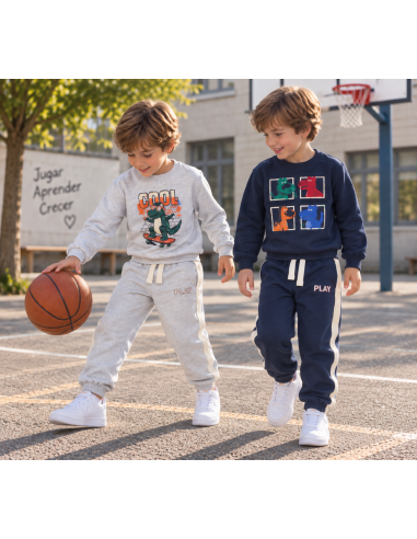 JOGGER CON BANDA LATERAL PLAY