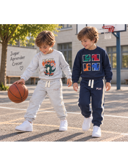JOGGER CON BANDA LATERAL PLAY