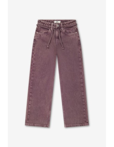 PANTALON CULOTTE MALVA DESGASTADO