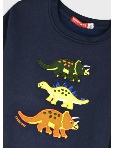 SUDADERA DINOSAURIOS AZUL MARINO+JOGGER