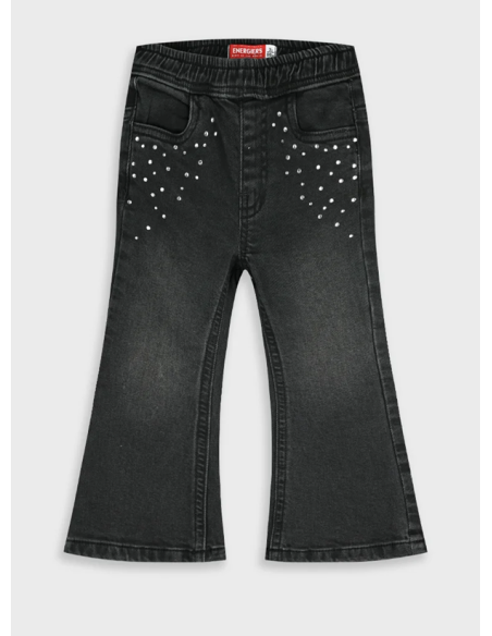 PANTALON NEGRO CON BRILLANTITOS