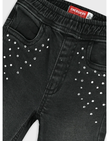 PANTALON NEGRO CON BRILLANTITOS