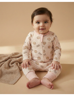 PIJAMA ROSA COOKIE SIN PIES