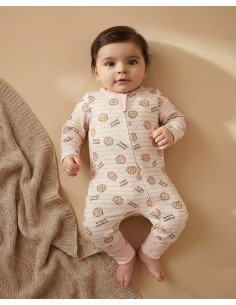 PIJAMA ROSA COOKIE SIN PIES 2