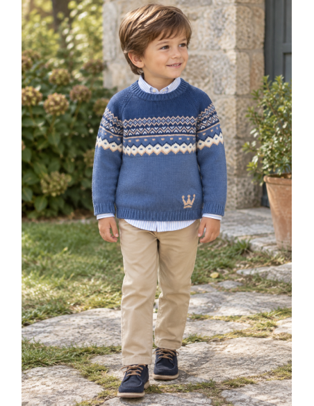 JERSEY UNISEX AZUL GRECAS 