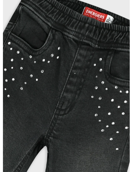 PANTALON NEGRO CON BRILLANTITOS