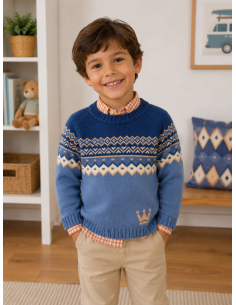 CAMISA VICHY SALMON
