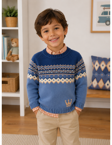 CAMISA VICHY SALMON