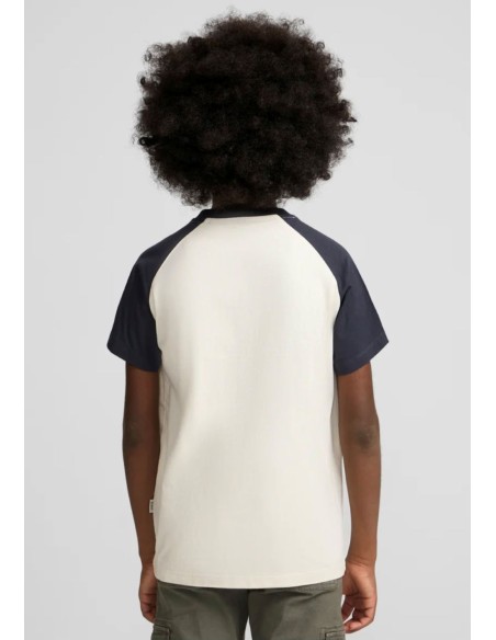 CAMISETA RANGLAN VARSITY MARINO