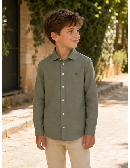 CAMISA PIQUE VERDE 