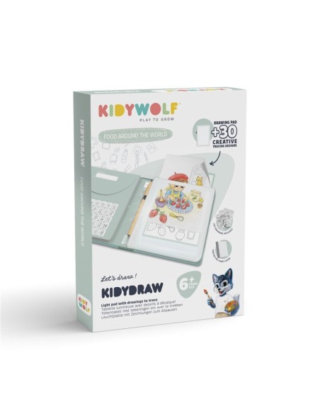KIDYDRAW COMIDAS DEL MUNDO