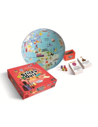 JUEGO DE MESA VIAJES+GLOBO 30CM