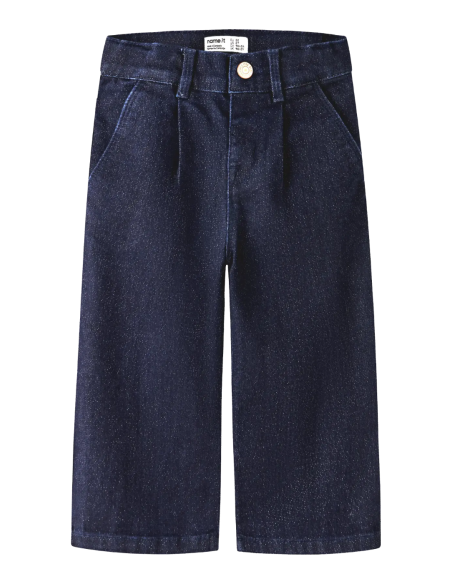 DENIM CULOTE HILO PLATEADO