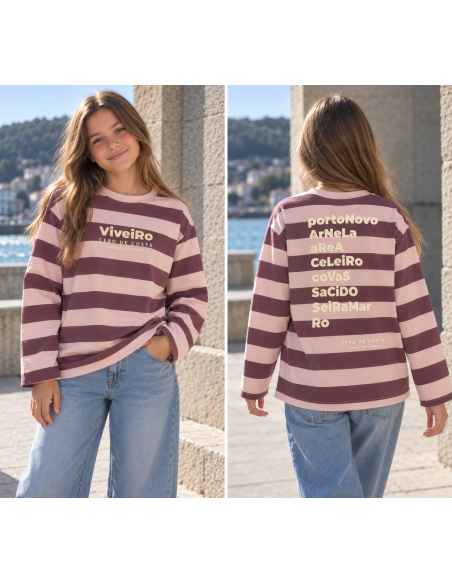 CAMISETA RAYAS VIVEIRO