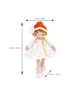 MUÑECA VALENTINE 25 CTM