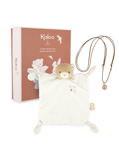 ESTUCHE DOUDOU CREMA+LLAMADOR DE ANGELES