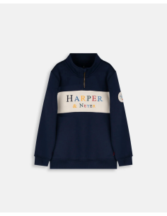 SUDADERA MARYLAND NAVY