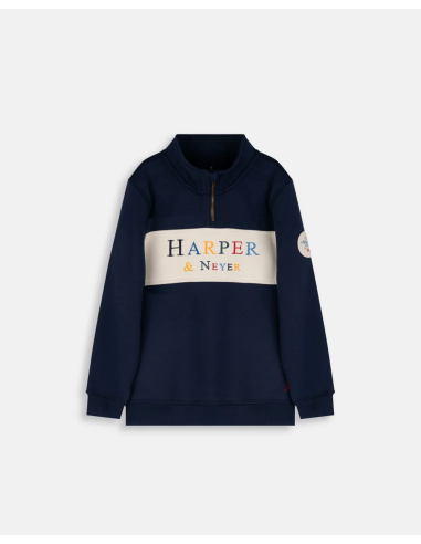 SUDADERA MARYLAND NAVY
